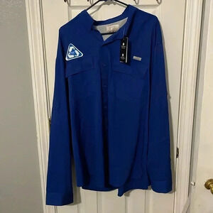 OceanCoast Breathable Long sleeve Fishing Shirt size xxl